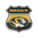 Missouri Tigers Rustic Metal Route Sign (11.5")