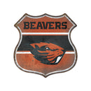 Oregon State Beavers Rustic Metal Route Sign (11.5")
