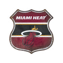 Miami Heat Rustic Metal Route Sign (11.5")