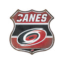 Carolina Hurricanes Rustic Metal Route Sign (11.5")