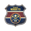 Denver Nuggets Rustic Metal Route Sign (11.5")