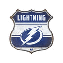 Tampa Bay Lightning Rustic Metal Route Sign (11.5")