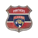 Florida Panthers Rustic Metal Route Sign (11.5")