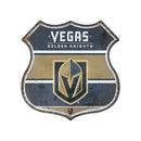 Vegas Golden Knights Rustic Metal Route Sign (11.5")