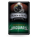 Jaguars 11X17 Large Embossed Metal Wall Sign