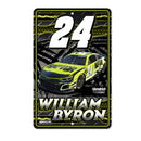 William Byron No. 24 Metal 11X17 Sign