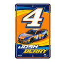 Josh Berry No. 4 Metal 11X17 Sign