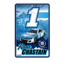 Ross Chastain No. 1 Metal 11X17 Sign