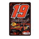 Martin Truex Jr No. 19 Metal 11X17 Sign