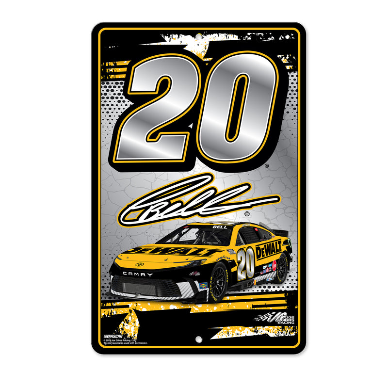 Christopher Bell No. 20 Metal 11X17 Sign