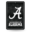 Alabama University - Carbon Fiber Design - Large Metal Sign