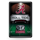Alabama University 11X17 Large Embossed Metal Wall Sign