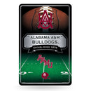 Alabama A&M Bulldogs Large Metal Sign (11 X 17)