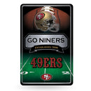 San Francisco 49ers Large Metal Sign (11 X 17)