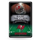Tampa Bay Buccaneers Large Metal Sign (11 X 17)
