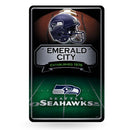 Seahawks 11X17 Large Embossed Metal Wall Sign
