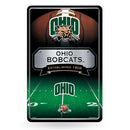 Ohio University Embossed Large Metal Sign (11X17)