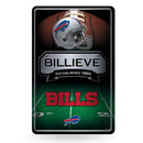 Bills 11X17 Large Embossed Metal Wall Sign