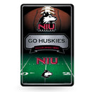 Northern Illinois Large Embossed Metal Wall Sign (11X17")