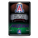 Arizona Wildcats Large Embossed Metal Sign