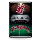 Washington State University Large Embossed Metal Sign (11"x17")
