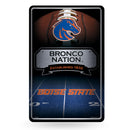 Boise State Broncos Large Metal Sign (11 X 17)
