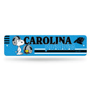 Carolina Panthers Peanuts Game Day 4x15 Inch Metal Street Sign