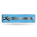 Utah Mammoth Metal Street Sign (4" X 15")