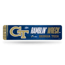 Georgia Tech Yellow Jackets Team Slogan Metal Street Sign
