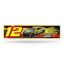 Ryan Blaney No. 12 Metal Street Sign