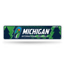 Michigan International Speedway Metal Street Sign
