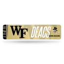 Wake Forest Demon Deacons Team Slogan Metal Street Sign