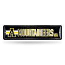 Appalachian State Mountaineers Metal Street Sign (4x15")