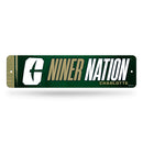 North Carolina-Charlotte 49ers Team Slogan Metal Street Sign