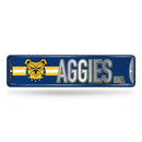 North Carolina A&T Aggies Metal Street Sign (4x15")