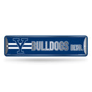 Yale Bulldogs Metal Street Sign (4x15")