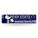 Penn State Nittany Lions Peanuts Game Day 4x15 Inch Metal Street Sign