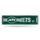 New York Jets Metal Street Sign (4" x 15")