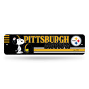 Pittsburgh Steelers Peanuts Game Day 4x15 Inch Metal Street Sign