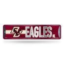 Boston College Eagles Metal Street Sign (4x15")