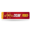 Iowa State Cyclones Team Slogan Metal Street Sign
