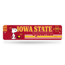 Iowa State Cyclones Peanuts Game Day 4x15 Inch Metal Street Sign
