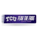 TCU Horned Frogs Team Slogan Metal Street Sign