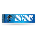 College Of Staten Island Dolphins Metal Street Sign (4" X 15")