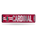 Stanford Cardinal Metal Street Sign (4x15")
