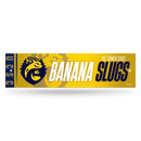 UC Santa Cruz Banana Slugs Metal Street Sign (4" X 15")