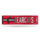 Cincinnati Bearcats Metal Street Sign (4x15")