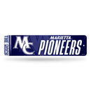 Marietta Pioneers Metal Street Sign (4" X 15")