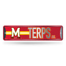 Maryland Terrapins Metal Street Sign (4x15")