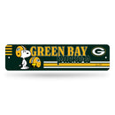 Green Bay Packers Peanuts Game Day 4x15 Inch Metal Street Sign